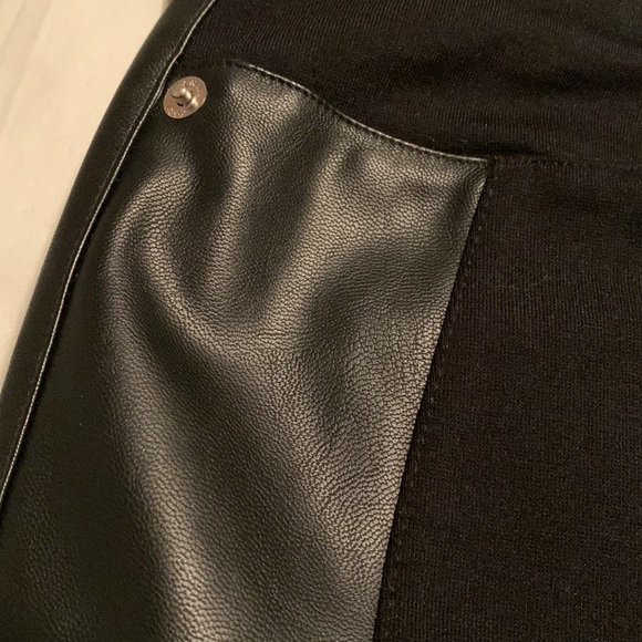 Michael Kors leggings with pleather sides - Picture 1 of 4